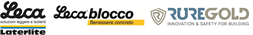 Leca Lecablocco Ruregold logo