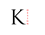 K Design logo