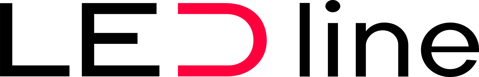 LED line logo