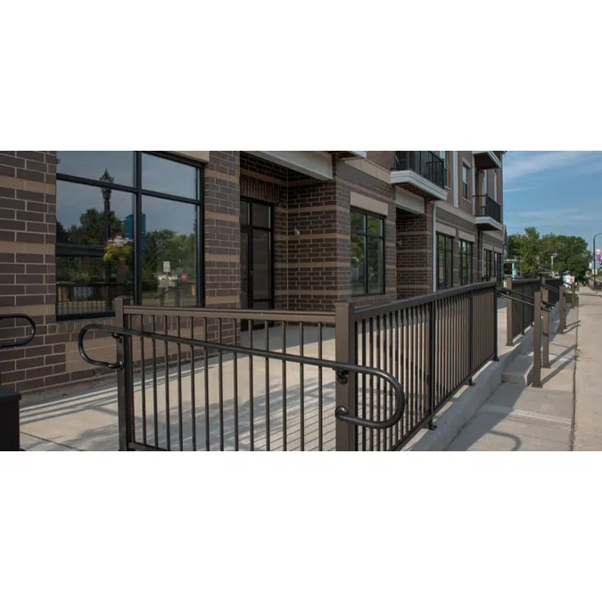 Combination Top Baluster Railing