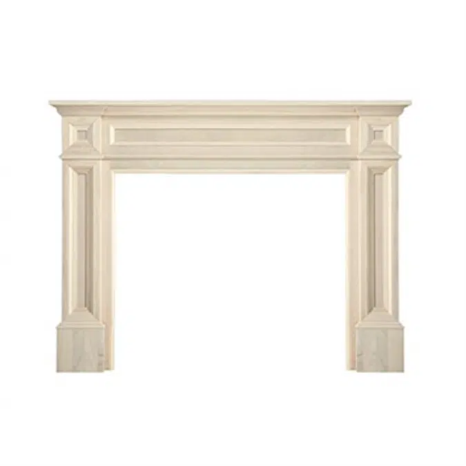 Pearl Mantels 140-56 Classique 56-Inch Fireplace Mantel