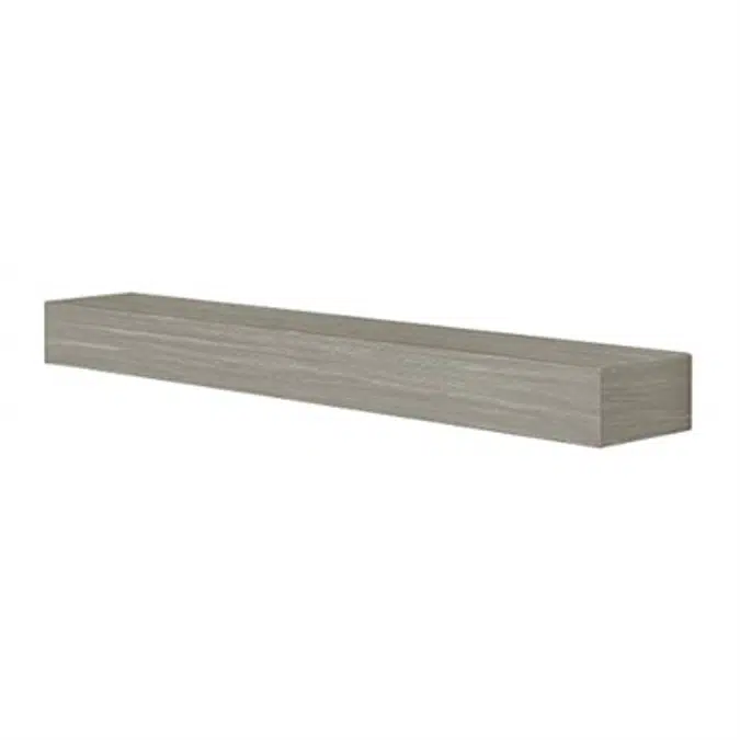 Pearl Mantels NC-60 Zachary Non-Combustible 60-Inch Mantel Shelf