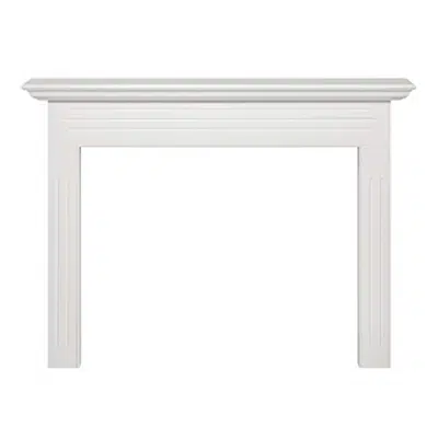 Image for Pearl Mantels 510-48 Newport 48-Inch MDF Fireplace Mantel