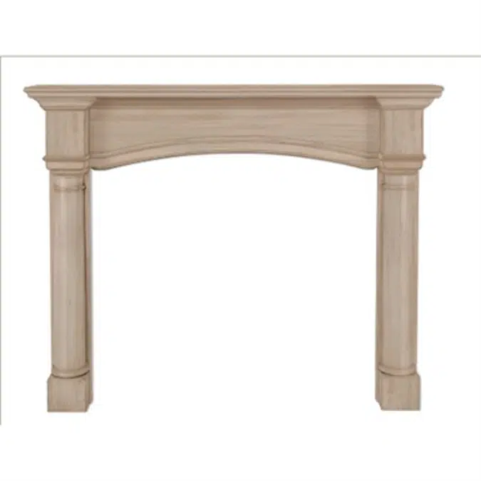 Pearl Mantels 159-56 Princeton 56-Inch Fireplace Mantel