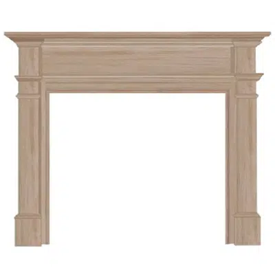 Pearl Mantels 120-56 Windsor 56-Inch Fireplace Mantel图像