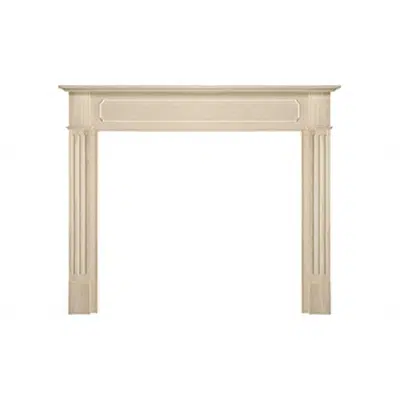 Pearl Mantels 110-56 Williamsburg 56-Inch Fireplace Mantel için görüntü