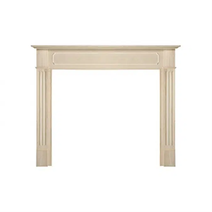 Pearl Mantels 110-56 Williamsburg 56-Inch Fireplace Mantel