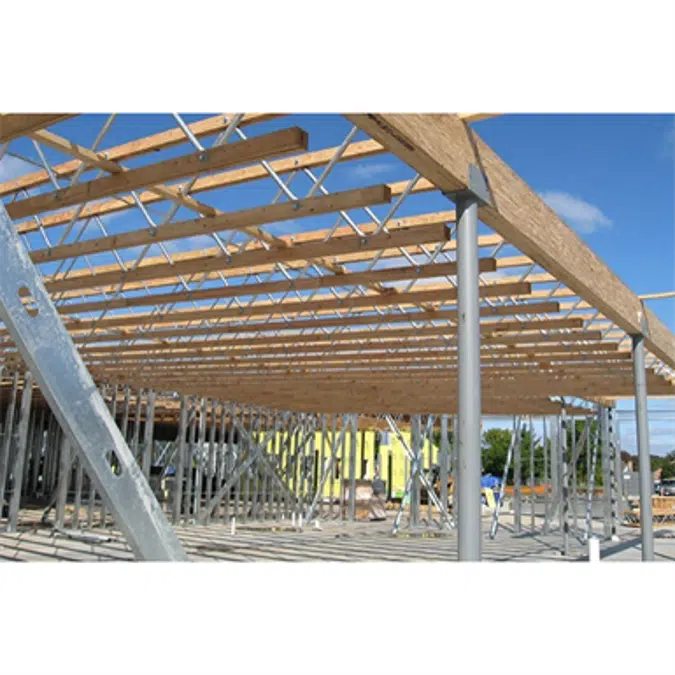 Tapered Profile Open-Web Trusses, Red-H™