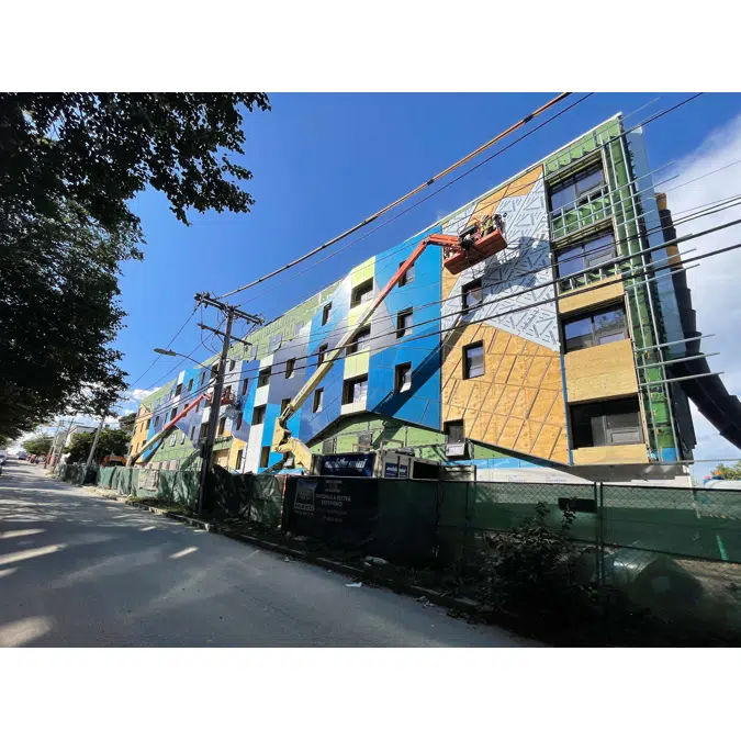 GreenGirt CMH Delta™Adjustable continuous insulation Z-girt sub-framing for rainscreen and cladding support