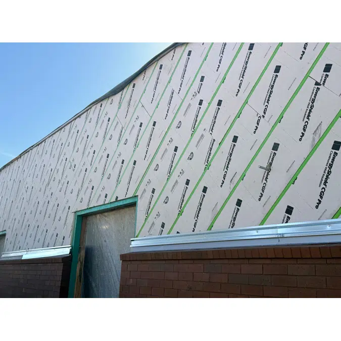SMARTci® (on closed framing) air- and water-tight continuous insulation & building enclosure Z-girt sub-framing for rainscreen and cladding support