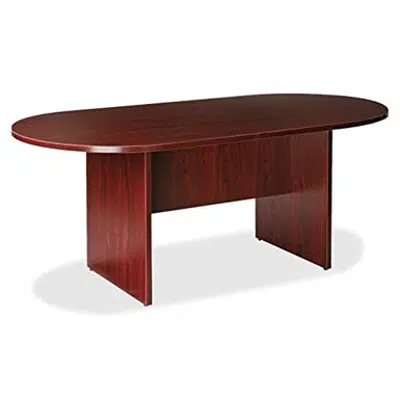 Image for Lorell LLR87272 Essentials Oval Conference Table