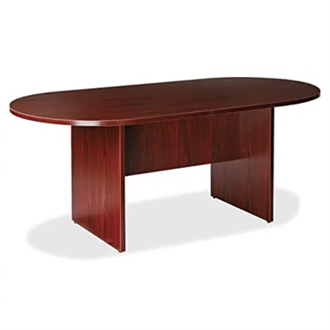 Lorell LLR87272 Essentials Oval Conference Table