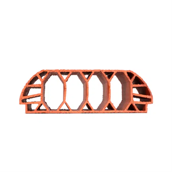 BIM objects - Free download! Hollow clay infill block 20 x 70 cm ...