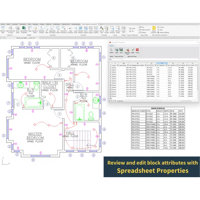 Kobi Toolkit for AutoCAD