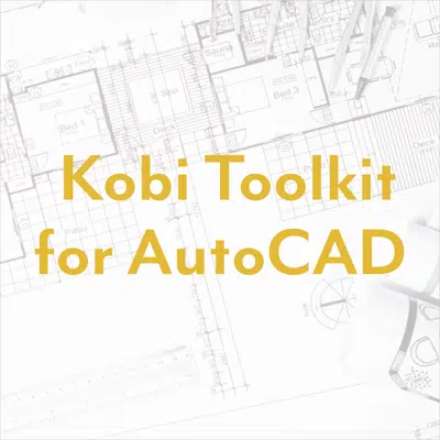 afbeelding voor Kobi Toolkit for AutoCAD