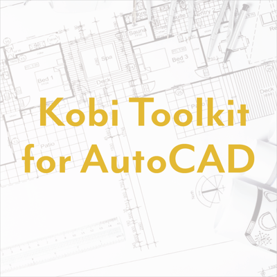 kuva kohteelle Kobi Toolkit for AutoCAD
