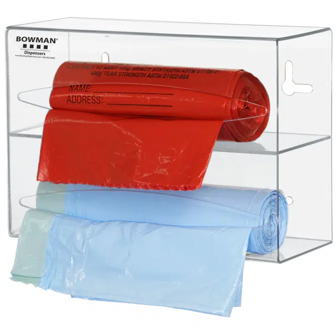 BIM objects Free download! Bag Dispenser Double, BG0020111 BIMobject