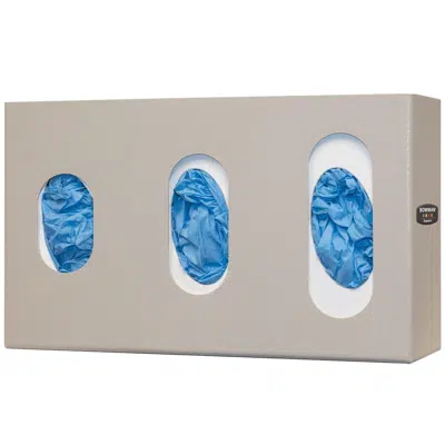 Image pour Glove Box Dispenser - Triple - Visual Size Indicators, GL035-0212