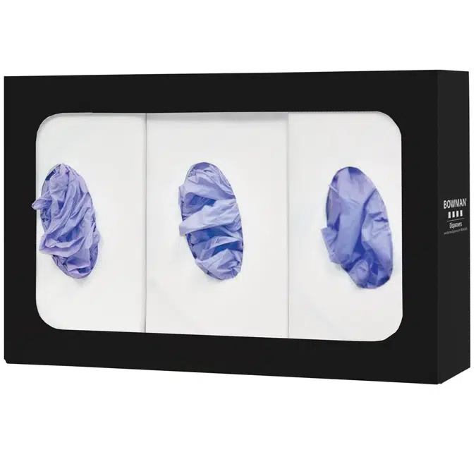 Glove Box Dispenser - Triple, GL038-0420