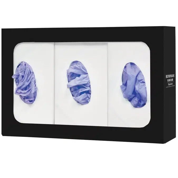BIM objects - Free download! Glove Box Dispenser - Triple, GL038-0420 ...