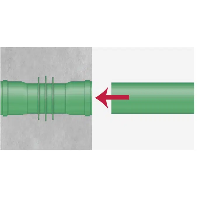 KG 2000 Sewage Pipe Bushing | Type DM | Novo