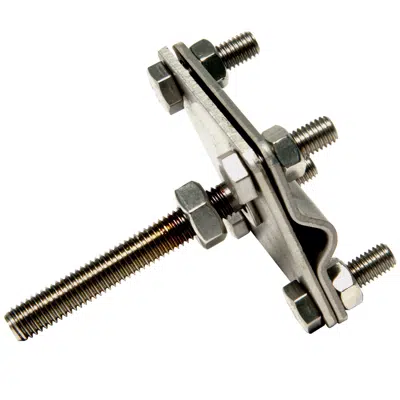 Image for Cross clamps for fixed earthing terminals M12
