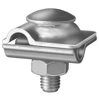 Image for Multi-purpose connecting clamps with mushroom head bolt