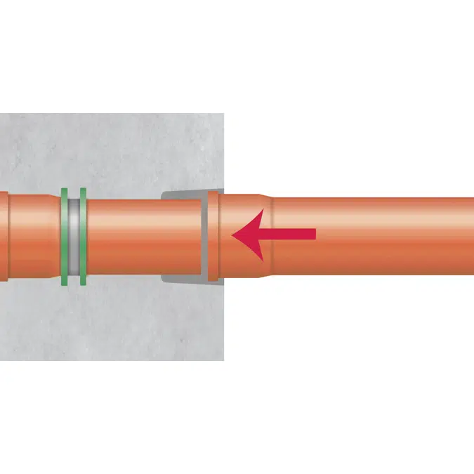 Pipe bushing KG FR Novo type