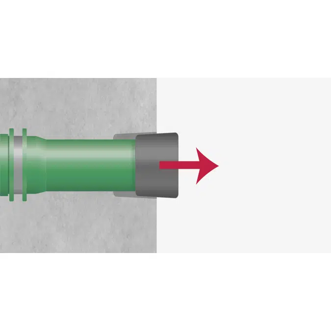 Pipe bushing KG2000 FR Base type