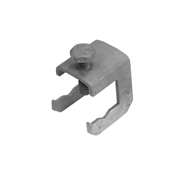 Connecting clamps for flat conductors