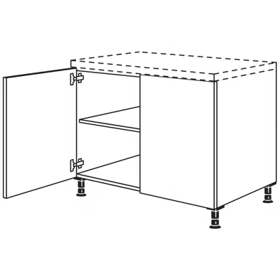 kuva kohteelle Base units UD 2 DOORS