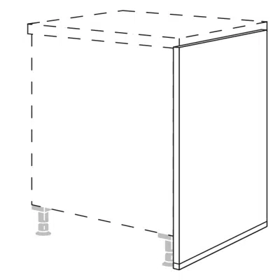 kép a termékről - Upright - top shelves UWA16