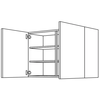 Wall units W 2 DOOR图像
