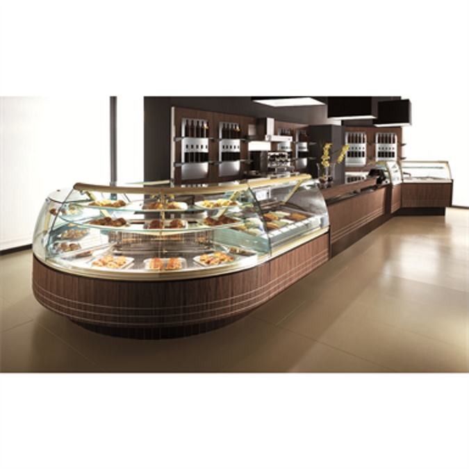 BIM objects Free download! Classic Display Case BIMobject