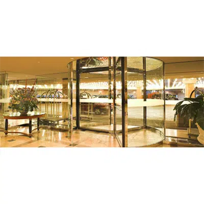 1500A Three- or Four- Wing Automatic Revolving Door图像