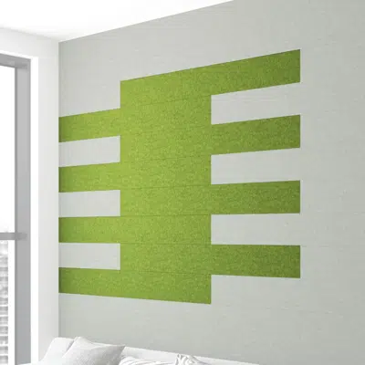 AcoustiFelt™ Fabric Acoustic Planks için görüntü