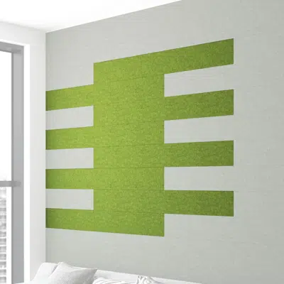 Imagem para AcoustiFelt™ Fabric Acoustic Planks}