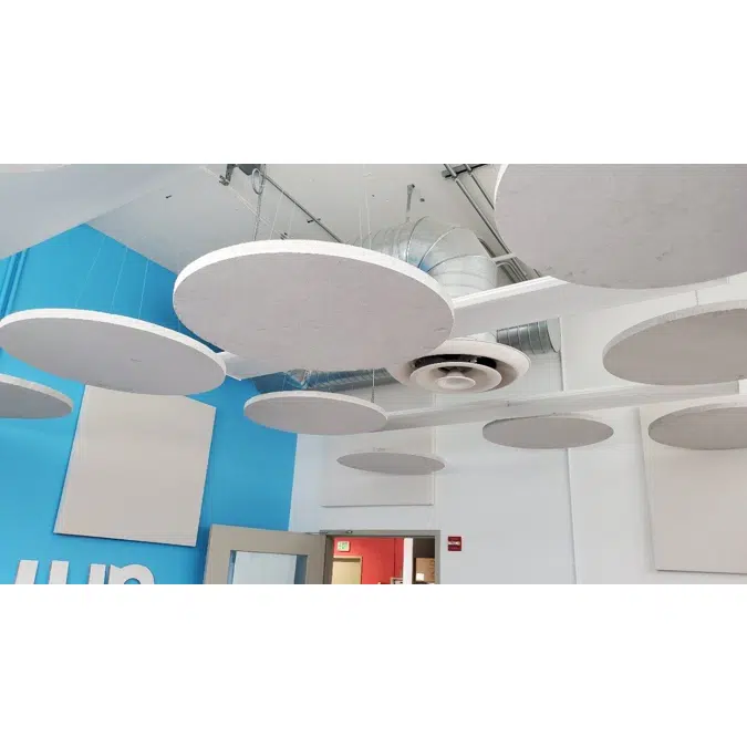 AcoustiColor® Acoustic Ceiling Clouds