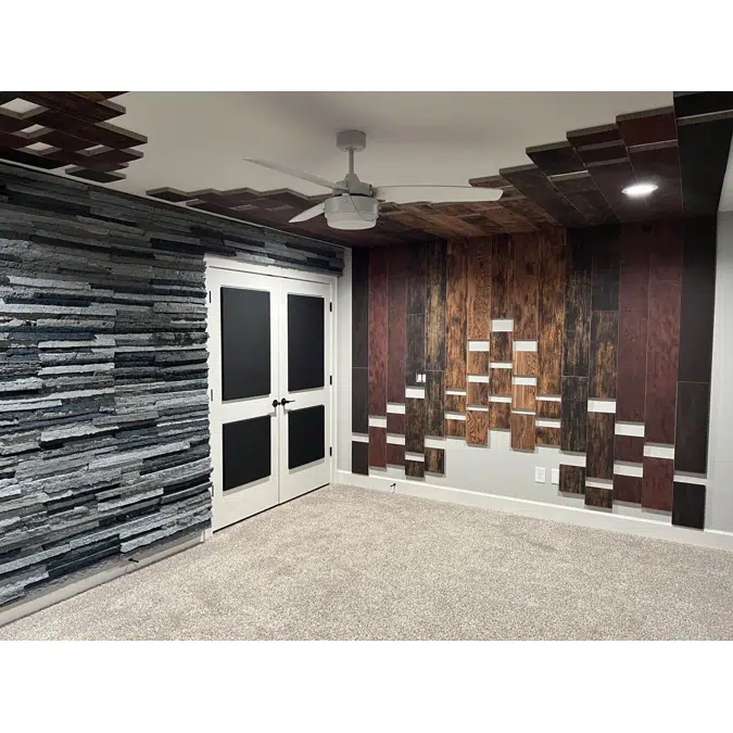 AcoustiWood® Acoustic Wood Alternative Planks (6" x 48" x 1")