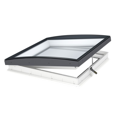 imagem para Electrically vented glass rooflight w. Curved glass CVU ISU1093