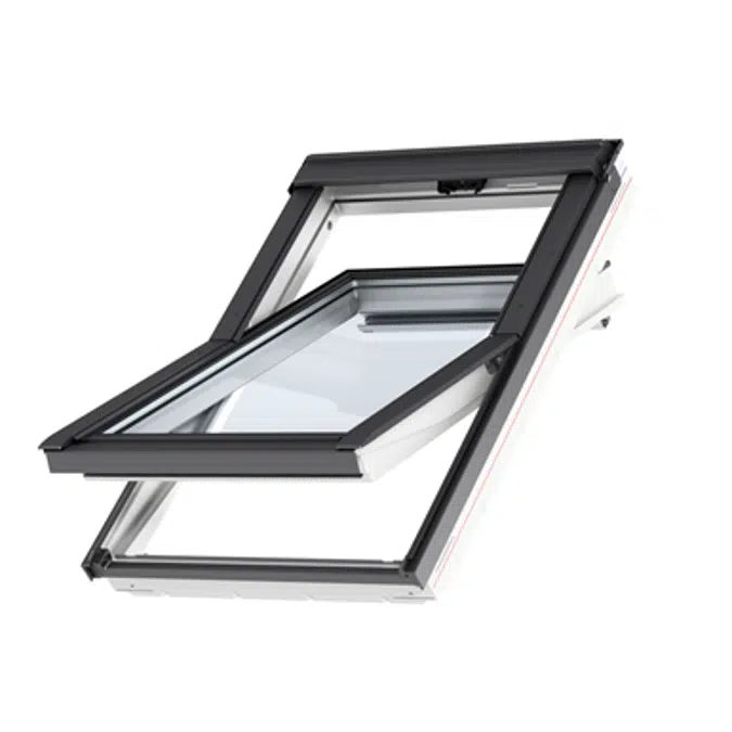 Bottom Operated Std+ Polyurethane roof window Centre-pivot - GLU 0061B