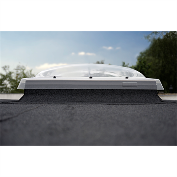 Fixed Flat roof window w. Dome - CFP ISD