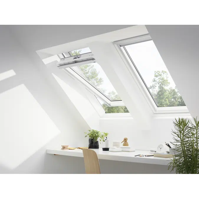 Top Operated Std+ Polyurethane roof window Centre-pivot - GLU 0061
