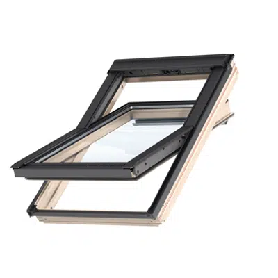 bild för Top Operated Std+ Pinewood roof window Centre-pivot - GLL 1061