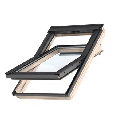 Image for Top Operated Std+ Pinewood roof window Centre-pivot - GLL 1061