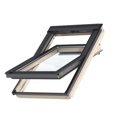 Obrázek pro Top Operated Std. Pinewood roof window Centre-pivot - GZL 1051