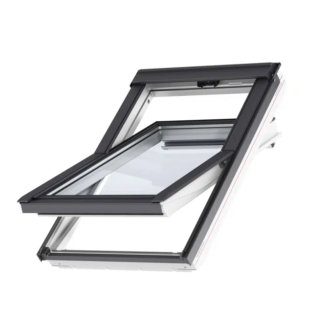 Top Operated Std. Polyurethane roof window Centre-pivot - GLU 0051