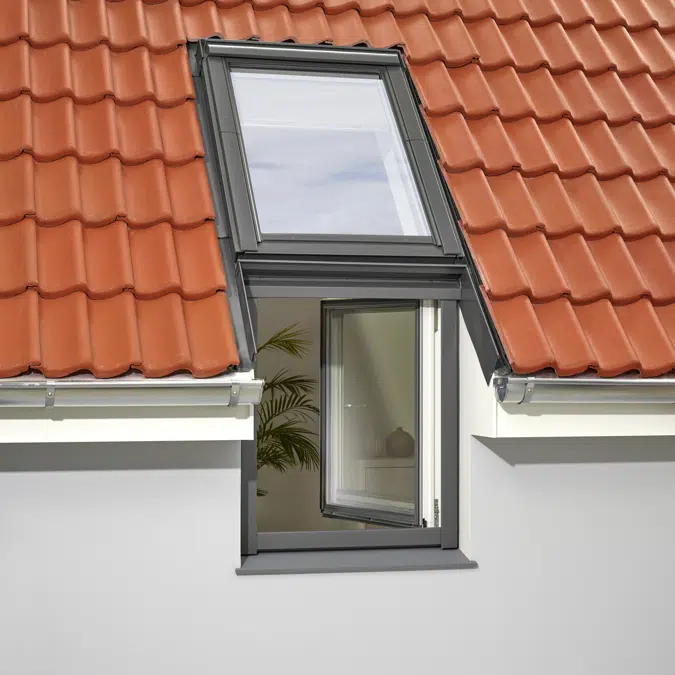 Vertical Pinewood Window Element Side-hinged - VFA/B