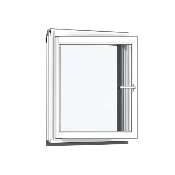 Vertical Pinewood Window Element Side-hinged - VFA/B