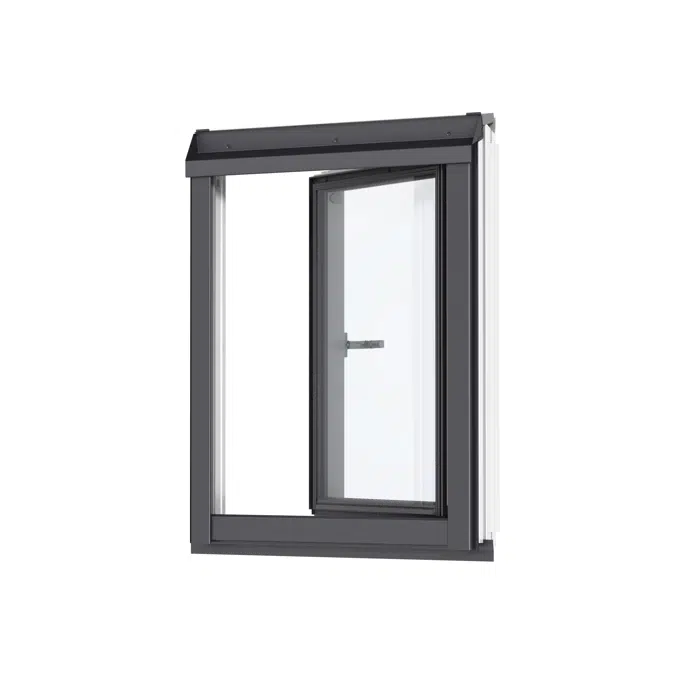 Vertical Pinewood Window Element Side-hinged - VFA/B